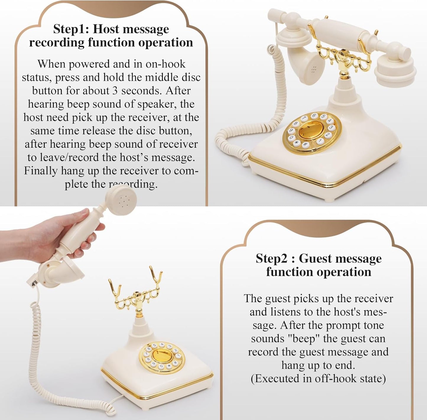 The Ella Push Button Audio Guestbook