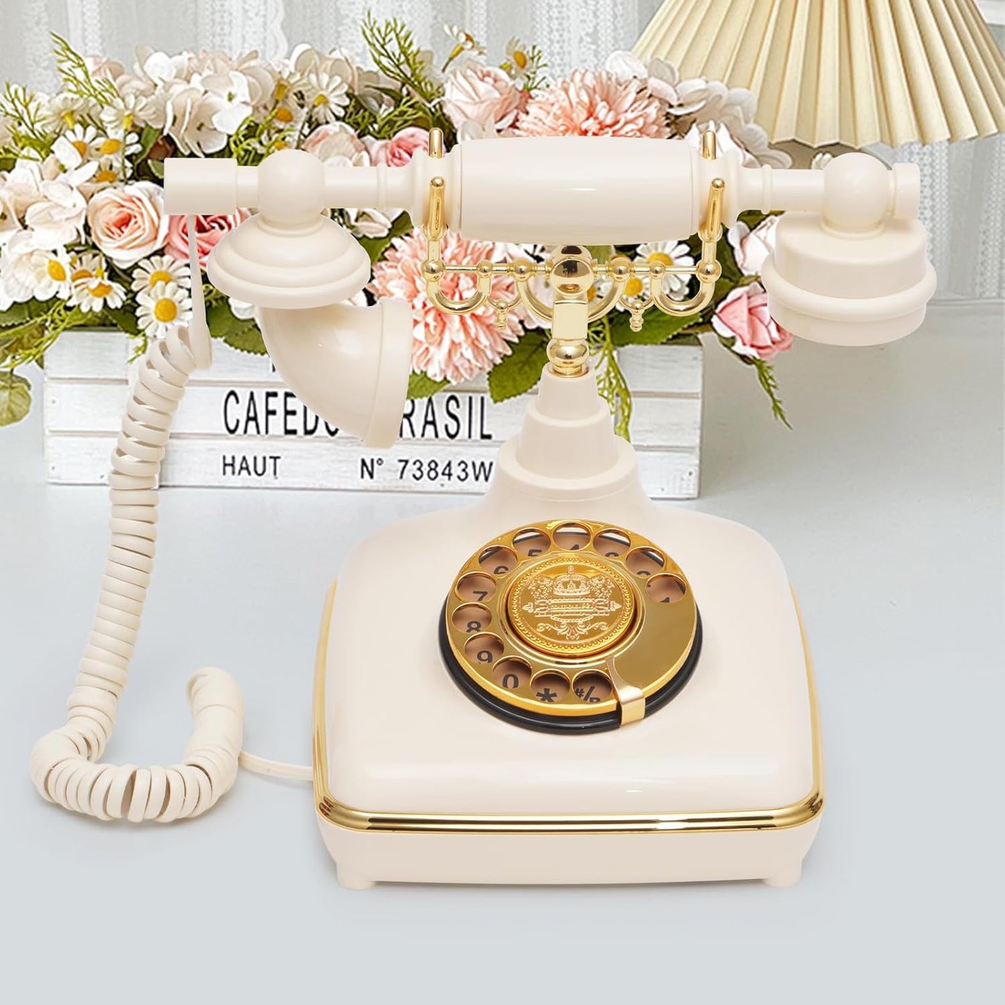 The Ella Rotary Dial Audio Guestbook