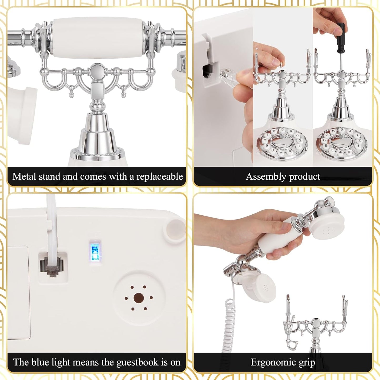 The Ella Push Button Audio Guestbook