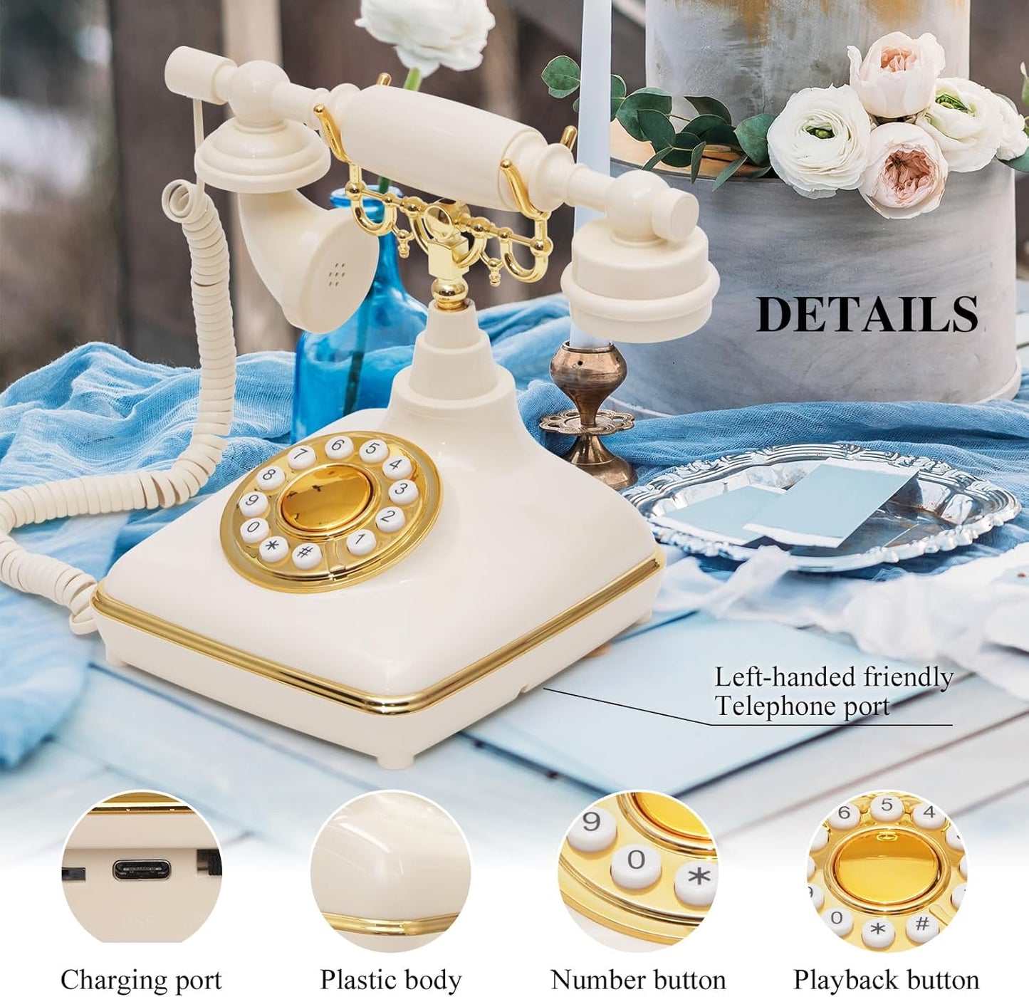 The Ella Push Button Audio Guestbook