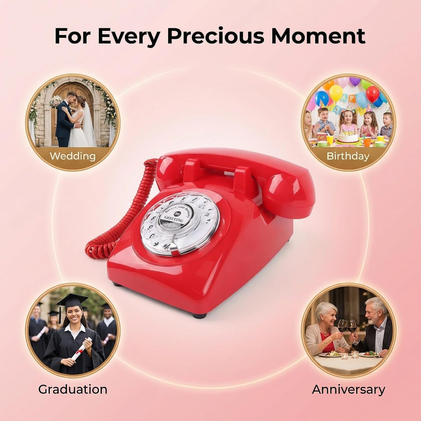 The Alicia Rotary Dial Audio Guestbook
