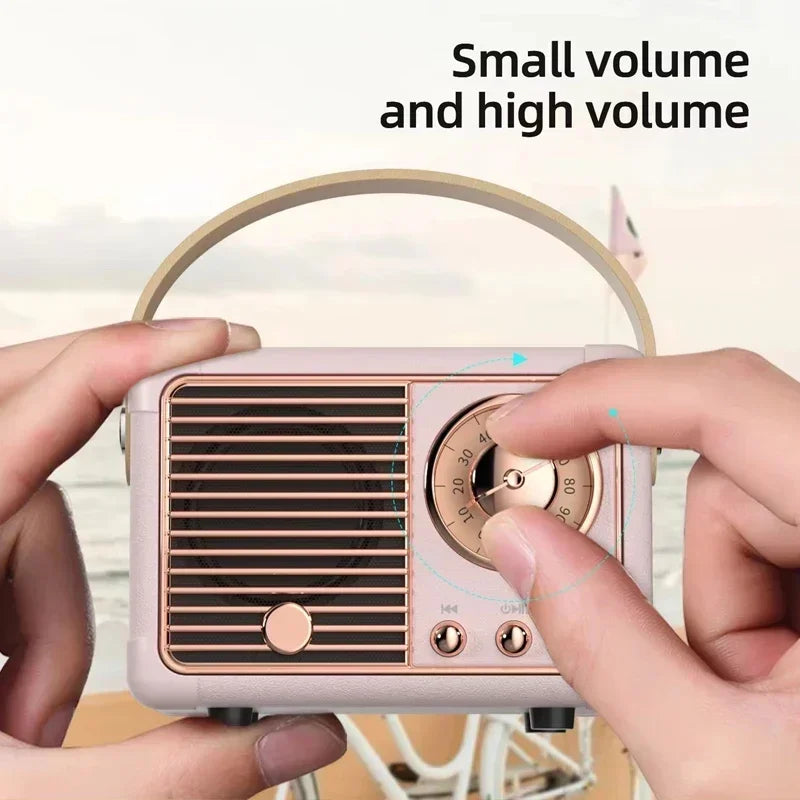 Retro Portable Bluetooth Speaker
