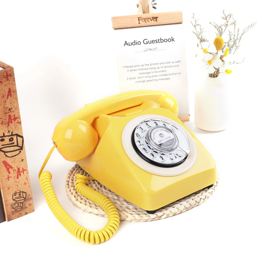 The Toni Rotary Dial Audio Guestbook