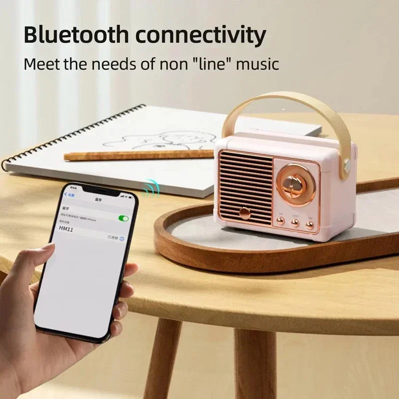 Retro Portable Bluetooth Speaker