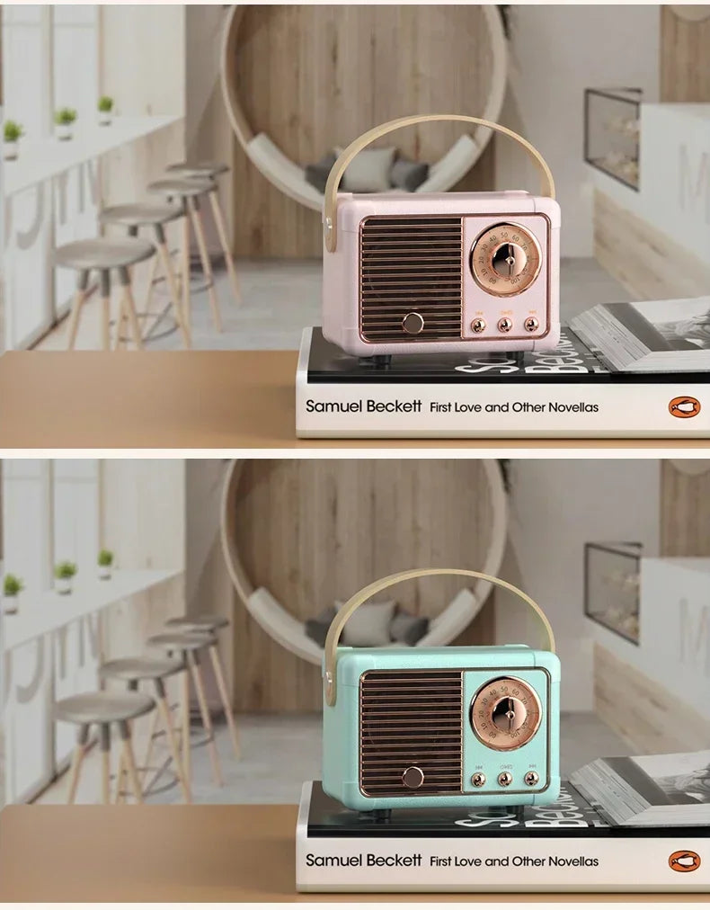 Retro Portable Bluetooth Speaker