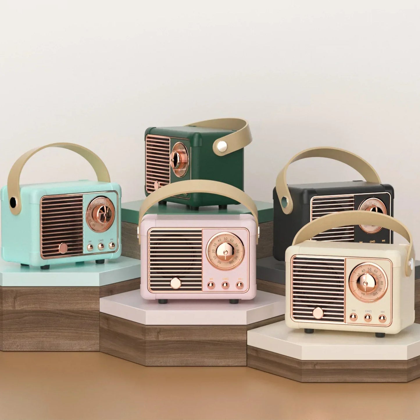 Retro Portable Bluetooth Speaker