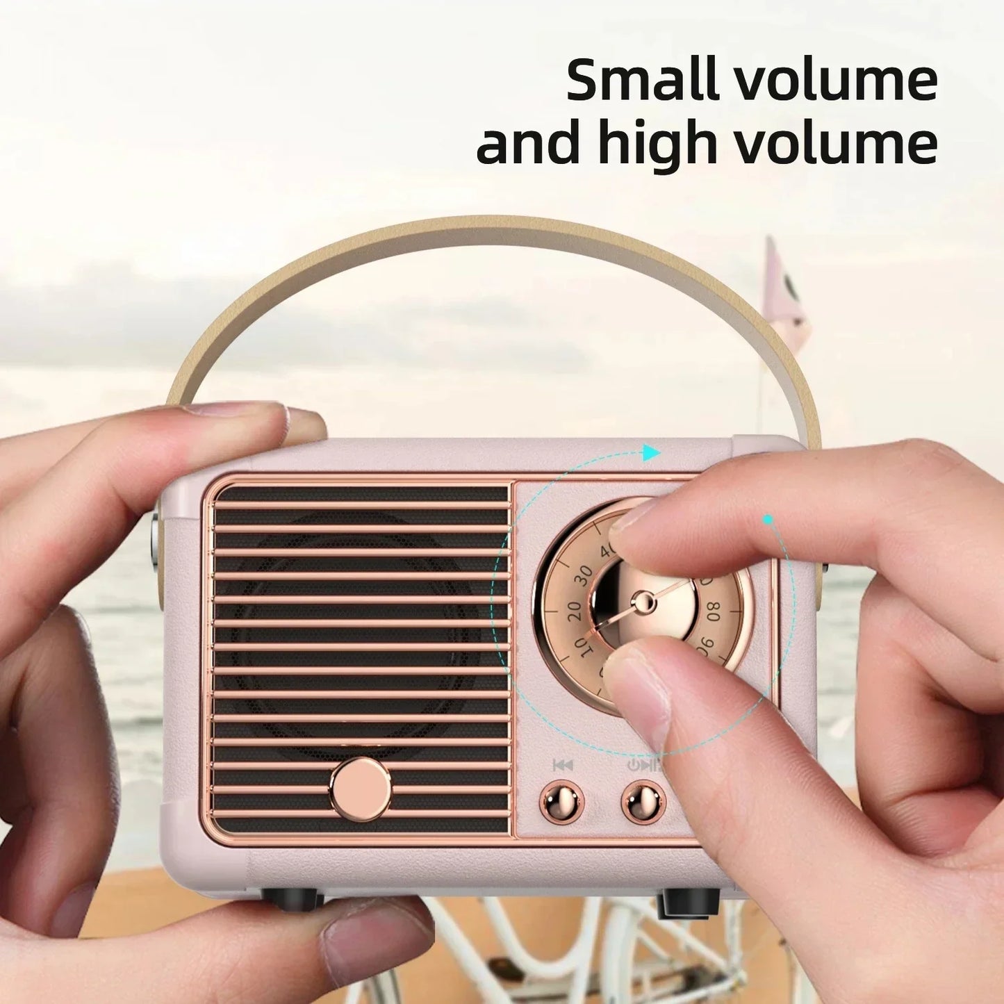 Retro Portable Bluetooth Speaker