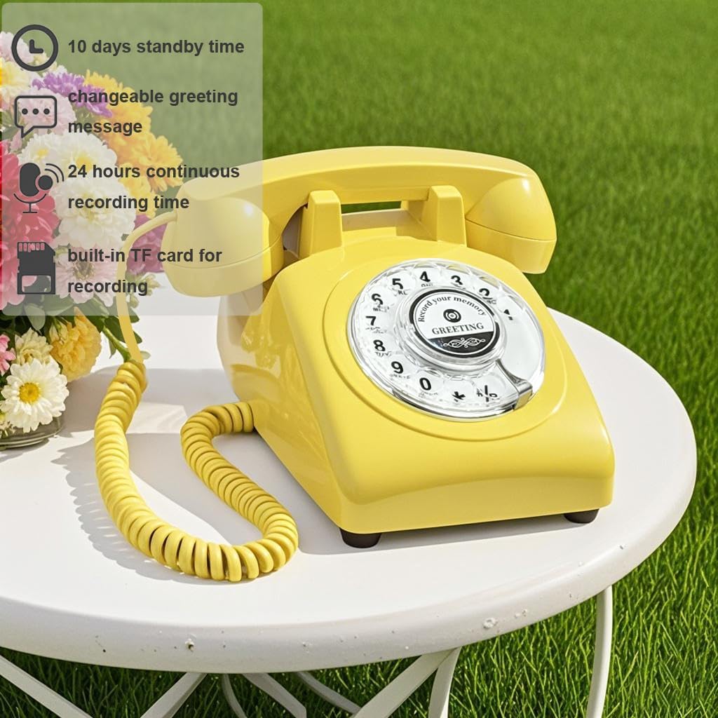 The Alicia Rotary Dial Audio Guestbook