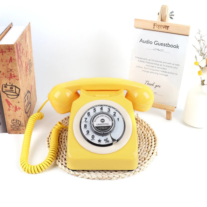 The Toni Rotary Dial Audio Guestbook