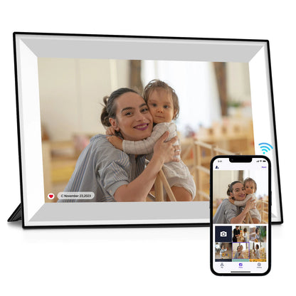 10.1-Inch Touchscreen Digital Photo & Video Frame