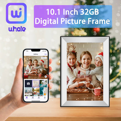 10.1-Inch Touchscreen Digital Photo & Video Frame