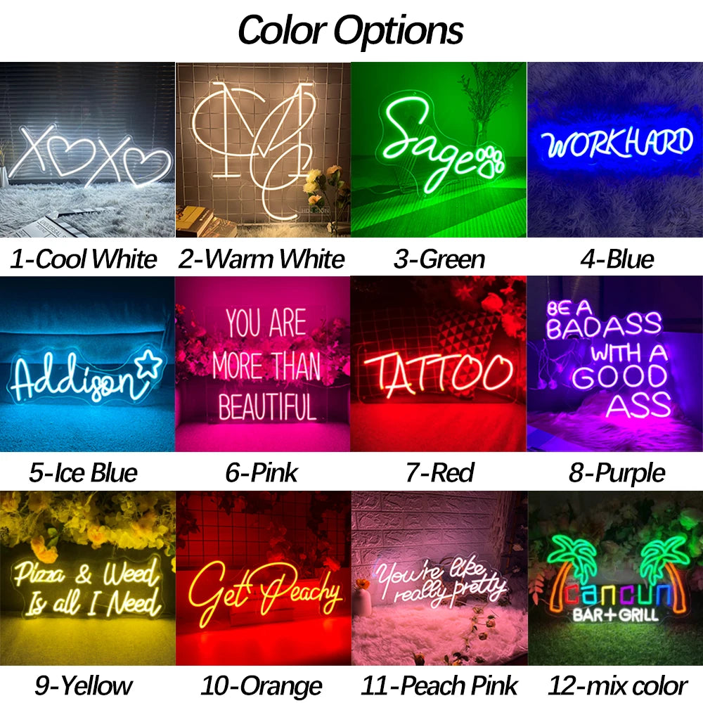 Leave A Message LED Neon Sign