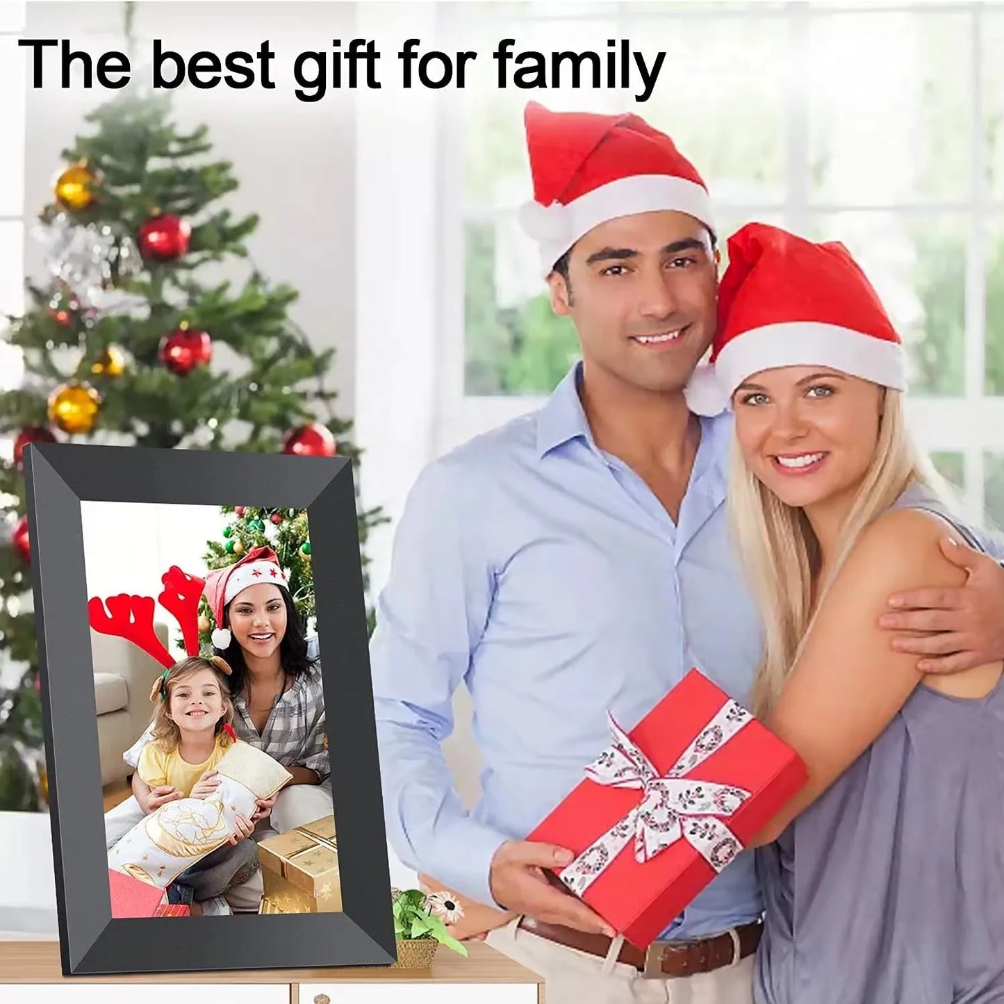 10.1 Inch Touchscreen Digital Photo & Video Frame