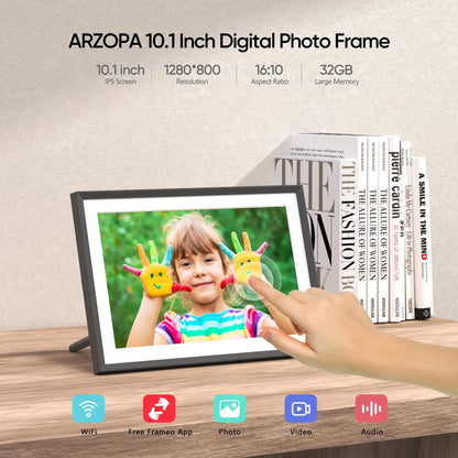 10.1 Inch Touch Screen Digital Picture Frame