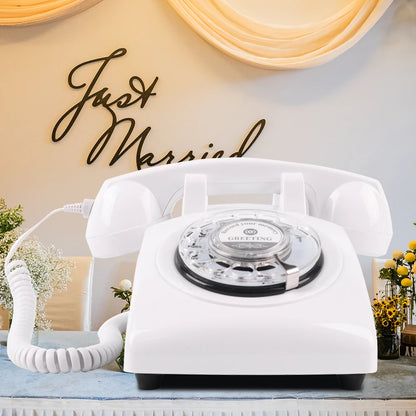 The Alicia Rotary Dial Audio Guestbook