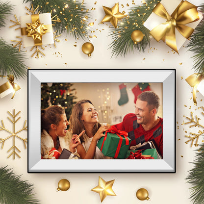 10.1-Inch Touchscreen Digital Photo & Video Frame