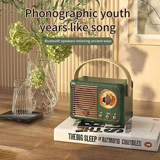 Retro Portable Bluetooth Speaker
