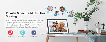 10.1 Inch Touch Screen Digital Picture Frame
