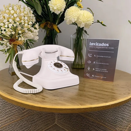 The Rosa Push Button Audio Guestbook