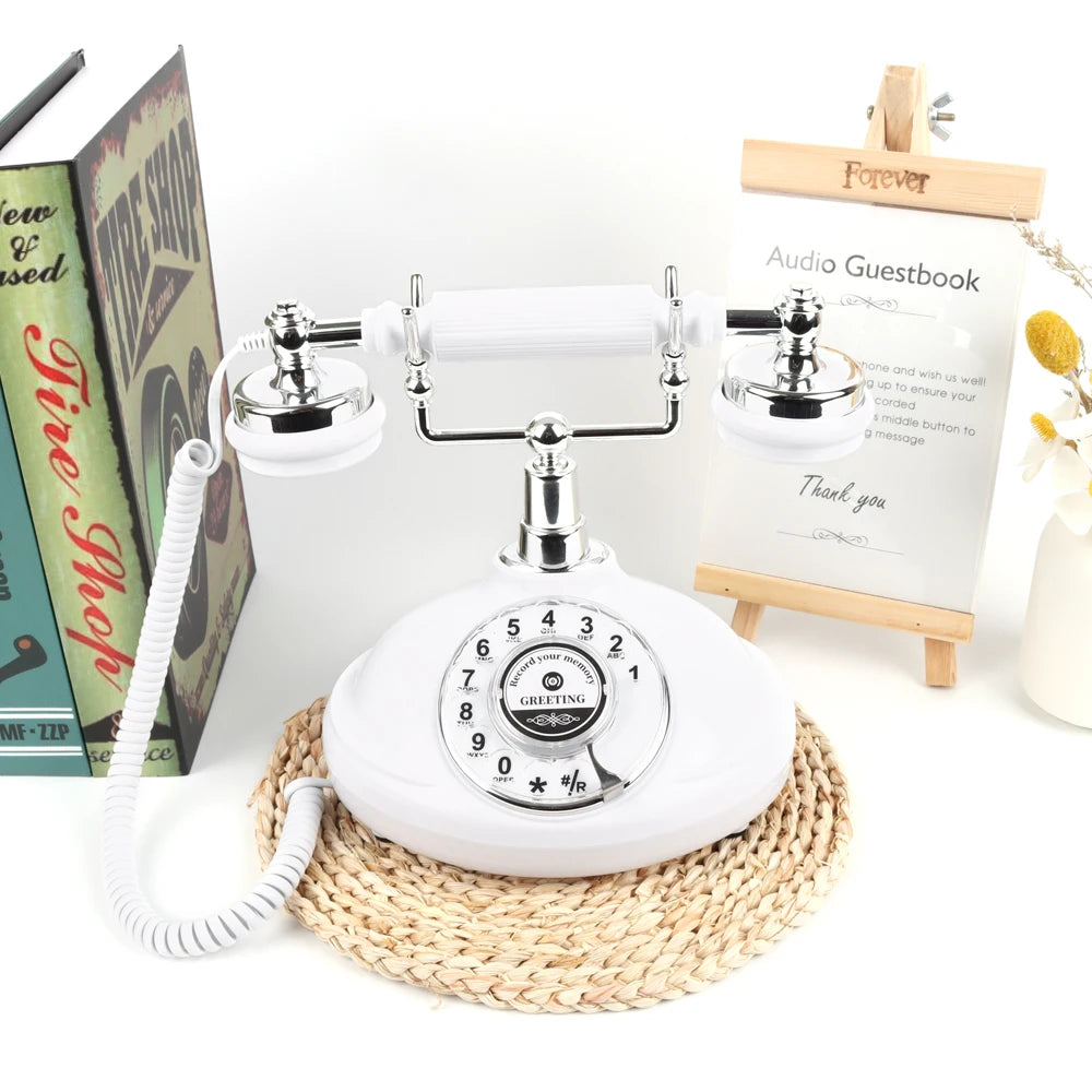The Assata Rotary Dial Audio Guestbook