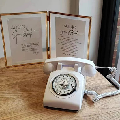 The Alicia Rotary Dial Audio Guestbook