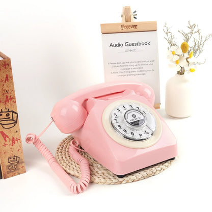 The Toni Rotary Dial Audio Guestbook