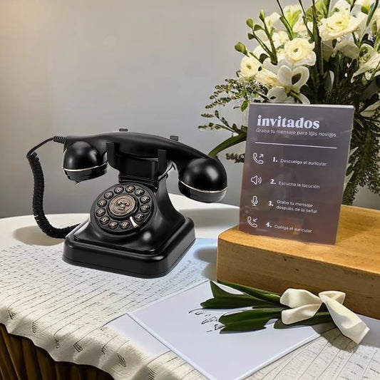 The Rosa Push Button Audio Guestbook