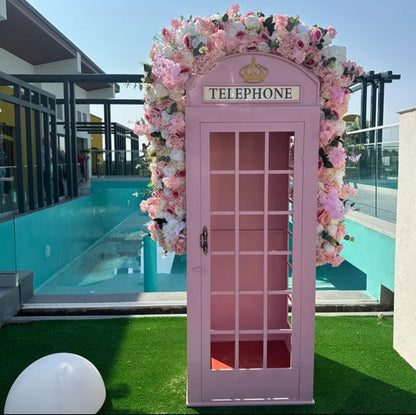 London Telephone Booth (Pink)