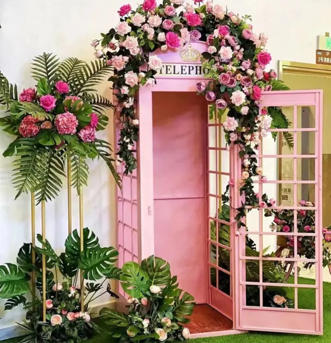 London Telephone Booth (Pink)