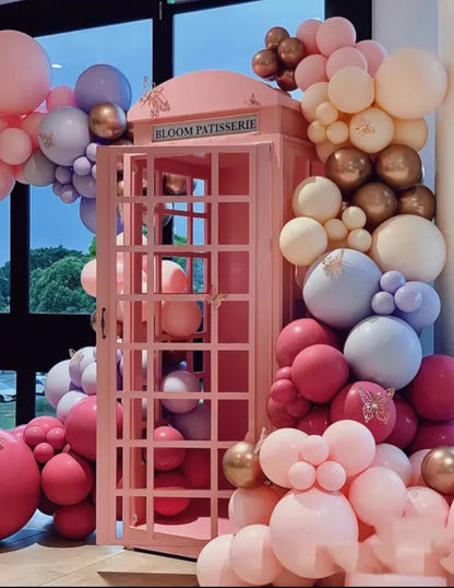 London Telephone Booth (Pink)