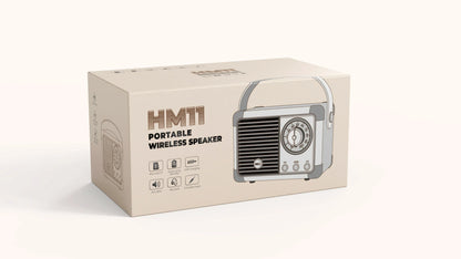 Retro Portable Bluetooth Speaker