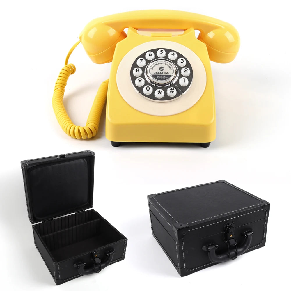 The Toni Push Button Audio Guestbook with Case