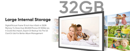 10.1 Inch Touch Screen Digital Picture Frame