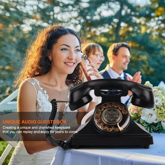 The Michelle Rotary Dial Audio Guestbook