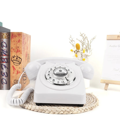 The Toni Rotary Dial Audio Guestbook