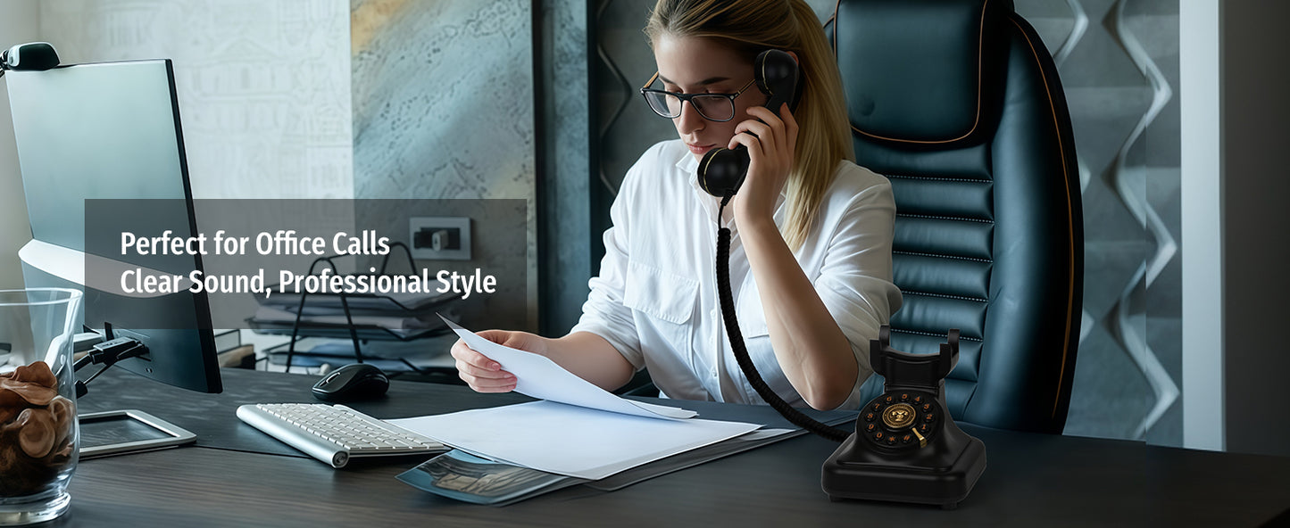 Bluetooth Push Button Landline Telephone